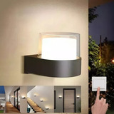 Apliques De Pared Impermeable Led Exterior Flotante Moderno