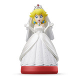 Figura Amiibo Super Mario Odyssey Peach Wedding Outfit Nueva