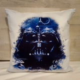 Funda Felpa De Cojín Almohada 45x45 Cm Darth Vader Star Wars