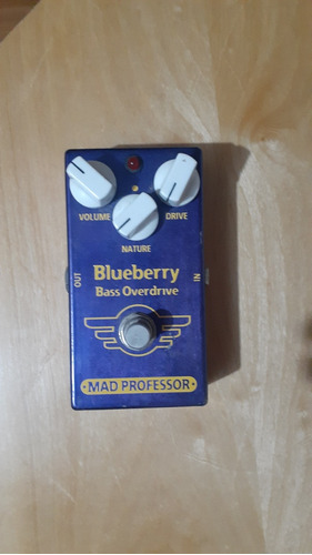 Pedal Mad Professor Blueberry Bass Overdrive - Baixo