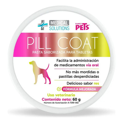 Pill Coat Pasta Facilita Dar Tabletas Pastillas A Perro Gato | MercadoLibre