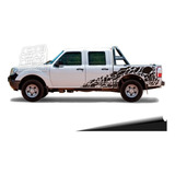 Calco Ford Ranger 2001 - 2013  Calavera Punisher Laterales