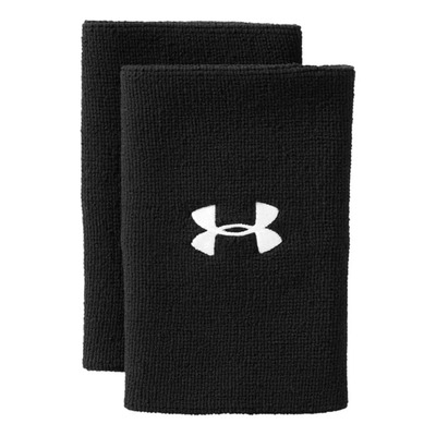 Muñequera Ancha De Tenis Under Armour Para Sudor Color Negro Talla Unitalla | Envío gratis