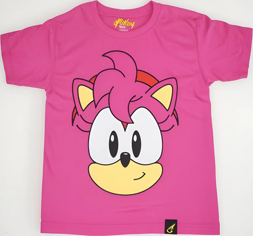 Playera Niña Amy Knuckles Shadow Tails Sonic Pelicul Killroy | Meses sin interés