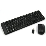 Logitech Wireless Combo Mk220 Teclado  Mouse S/fio Abnt2