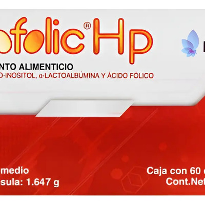 Inofolic Hp Cápsulas Con 60 | Meses sin interés