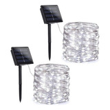 Pack De 2 Tiras De Luz Led De 30 M De Luz Blanca Cálida Cade