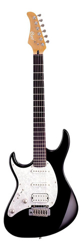 Guitarra Elétrica Cort Basswood G250lh Canhota 22t Black