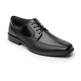 Zapato Derby Flexi Para Hombre Estilo 406402 Negro