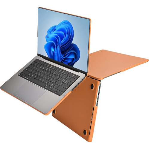 Capa Case Couro Wiwu Proteção 360 Para Macbook Air M2 13.6