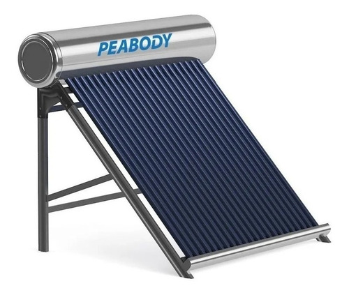 Termotanque Solar Peabody 200 Litros Acero Inox Con Anodo Color Plateado