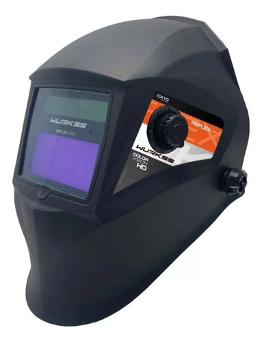 Careta Electrónica Para Soldar Wurkss Visión Color Regulable