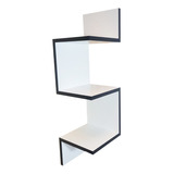 Mueble Esquinero Zig Zag 3 Estantes Flotante