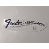 Decal Al Agua Fender Stratocasterpala Ancha Negro