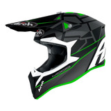 Casco De Motocross  Airoh Wraap Sequel Matte Orange