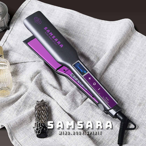 Samsara Plancha Plana Profesional Con Pantalla Digital, Se C