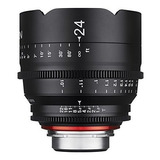 Objetivo Cine Rokinon Xeen Xn24-c 24mm T1.5 Para Canon Ef.