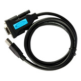 Cable Convertidor Usb 2.0 A Rs232 Db9 Con Chipset Negro