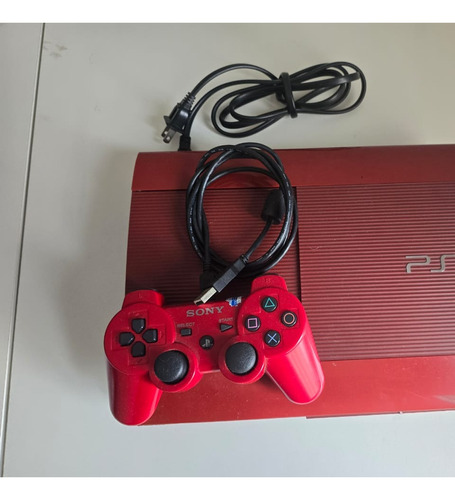 Sony Playstation 3 Super Slim Vermelho