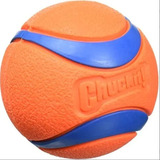 Chuckit Ultra Ball Xl Para Perros 90mm Pelota Premium Color Naranja Y Azul