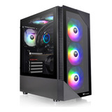 Gabinete Gamer Thermaltake View 200 Tg Black Argb 3x Fan Pc