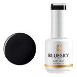 Esmalte Permanente Bluesky Colores Negros A Blancos 15 Ml Color Negro