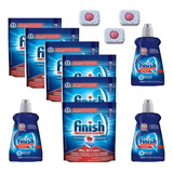 Finish Powerball 78 Tabletes + Secante 3 Frascos 250ml