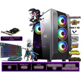 Pc Game Montado I5 8gb Ssd 240gb Placa De Vídeo + Kit Gamer