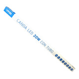 Canoa Tubo Led 20w Vkb Certificado Luz Blanca Pack 5 Grival