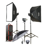 Kit De Iluminación Godox De Estudio Ms300-d