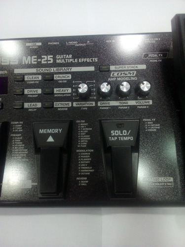 Pedalera Boss Me25