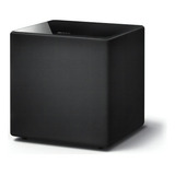 Subwoofer Ativo Kef Kube10b Preto Bivolt 110/220v