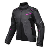 Jaqueta Moto Feminina X11 Evo 4 Rosa Impermeável Motoqueiro