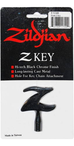 Llave Zildjian Para Afinar Bateria Z Key T3240 Bateria A-m