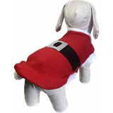 Disfraz Sueter Santa Claus Perro Navidad Talla 5 38-42cm