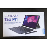 Tablet Lenovo P11 6gb 128gb 11'' Con Lápiz + Teclado + Funda