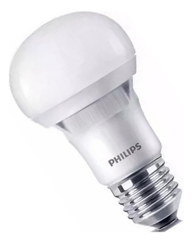 Lampara Philips Led 5w = 40w E27 Calida Vu 8.000hs 8 Años