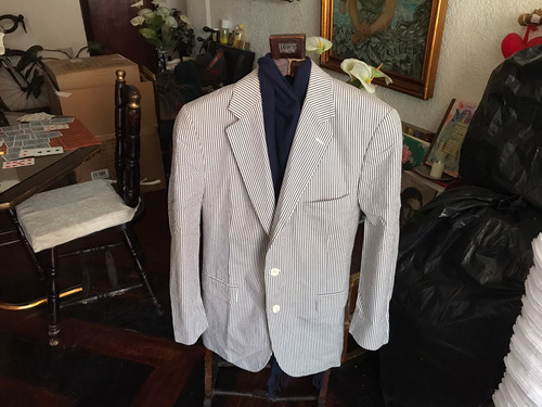 Brooks Brothers 100 % Cotton Fine Blazer