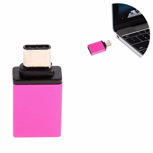 Convertidor Mini Tipo C A Usb 3.0 Hembra Otg Carga 3.1