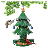 Alimentador De Pájaros Forma De Árbol De Navidad Exte...