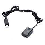 Adaptador Usb Batería A6000 A6300 Andoer (5v Dc Dummy +