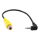 Cable Medidor De Rca A Av-in 2.5mm Camara Vision Trasera Gps