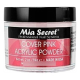 Mia Secret Cover Pink Acrílico Para Uñas 59 Gr