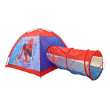 Carpa Pelotero Infantil Con Tunel Spiderman - Sharif Express