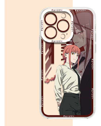 Funda De Silicona Blanda Makima De Chainsaw Man Anime Para I