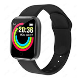 Smartwatch Miza D20 Plus 41.5mm, Pulseira  Preta