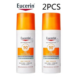 Protector Solar Facial Eucerin Oil Control, 2 Unidades, 50 M