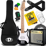 Kits Guitarra Y Amplificador Eléctrica Pyle-pro Pegkt30