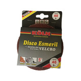 Discos Lija Velcro Pulidora Lijado Roto Orbital 5  (x5) Koln