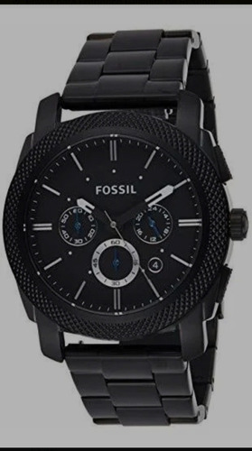 Relógio Masculino Fóssil Modelo Fs4552 Preto Fosco Usado